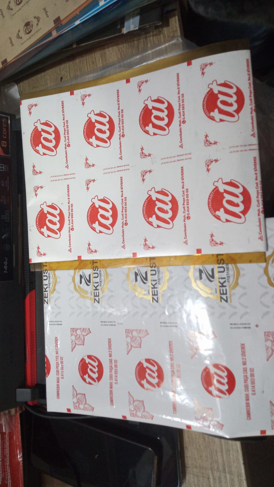 Tat Restaurant - Zeki Usta Pastanesi - Siverek Ambalaj